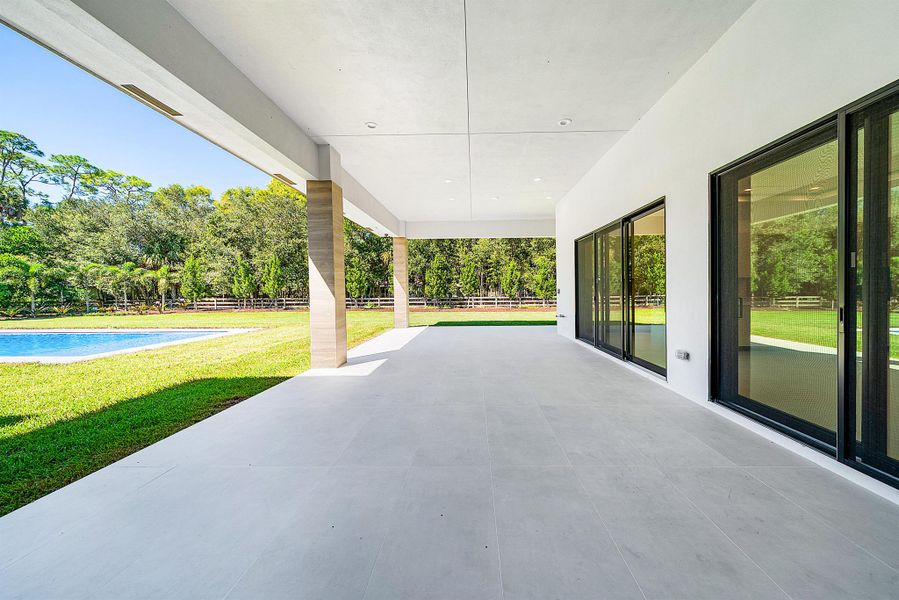 Exterior details and patio area of a home in , Wellington (Image 30).