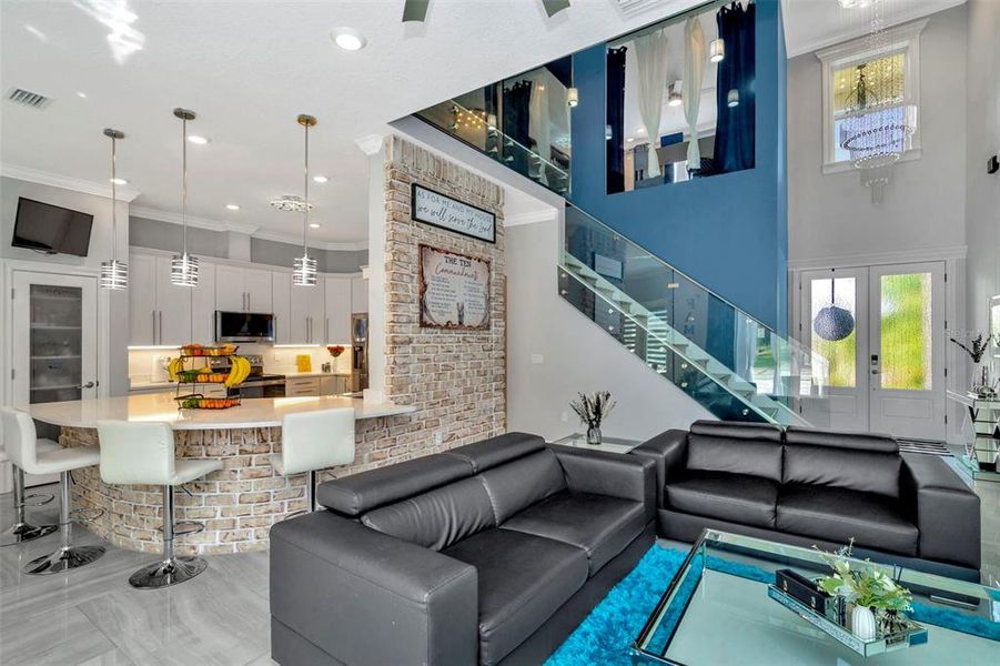 Furnished interior view inside a new home in , Lakeland (Image 14). Furnished interior view inside a new home in , Lakeland (Image 14).