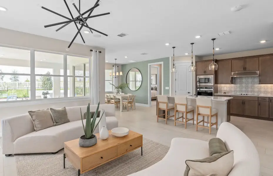 Representative furnished interior of a home built from the Coral Grand by Pulte Homes in Hilliard Isle, Kissimmee (Image 6).
