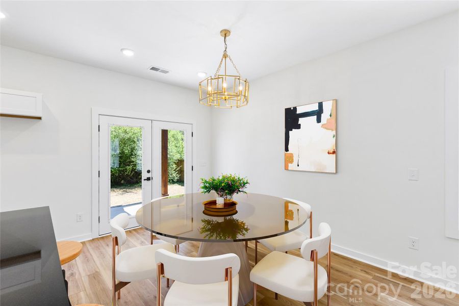 Furnished interior view inside a new home in , China Grove (Image 11).