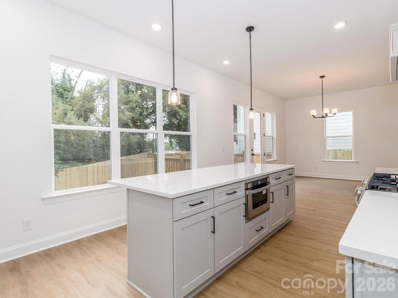 Furnished interior view inside a new home in , Charlotte (Image 12).