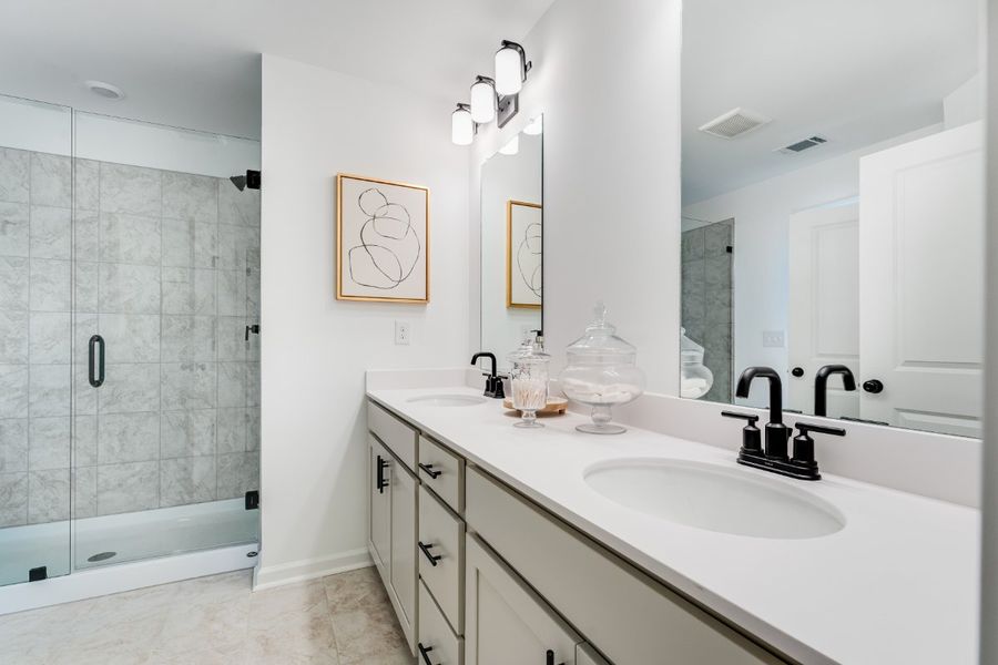 Representative furnished interior of a home built from the Reynolds by Taylor Morrison in Auburn Glen Towns, Dacula (Image 17). Representative furnished interior of a home built from the Reynolds by Taylor Morrison in Auburn Glen Towns, Dacula (Image 17).