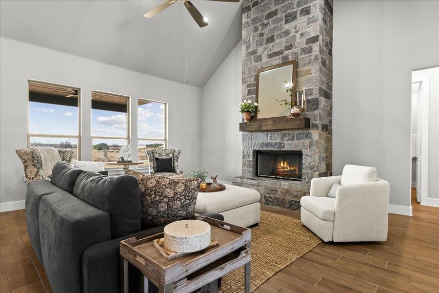 Furnished interior view inside a new home in Brock Heights, Brock (Image 10).