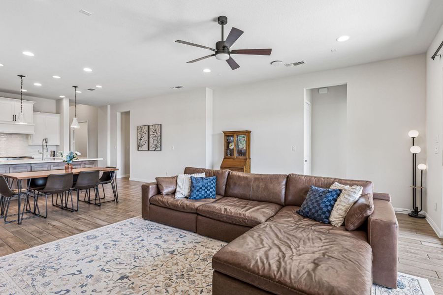 Furnished interior view inside a new home in , Georgetown (Image 17). Furnished interior view inside a new home in , Georgetown (Image 17).