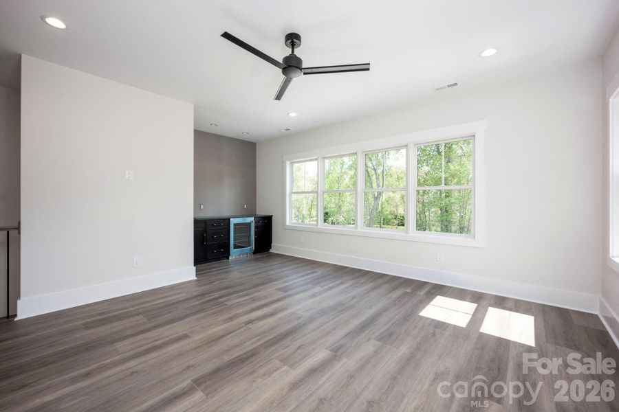 Loft with Bar/Entertainment Area