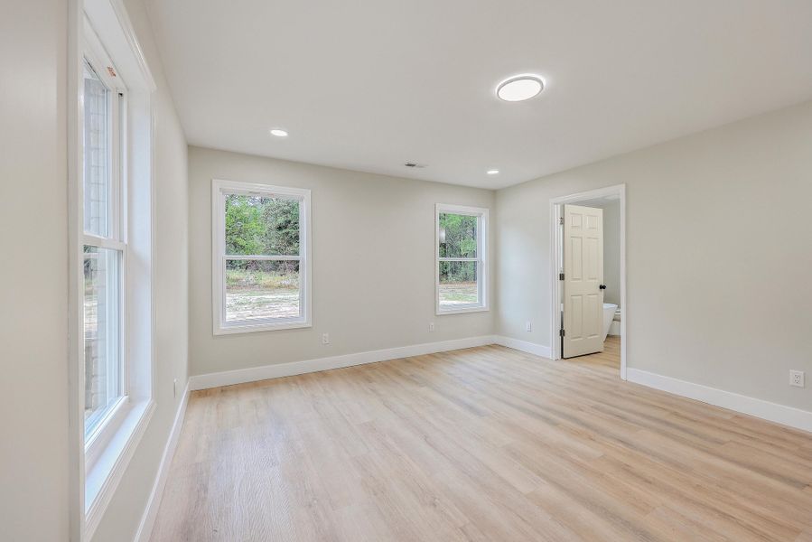Spacious, unfurnished interior of a new home in , Pineville (Image 23). Spacious, unfurnished interior of a new home in , Pineville (Image 23).