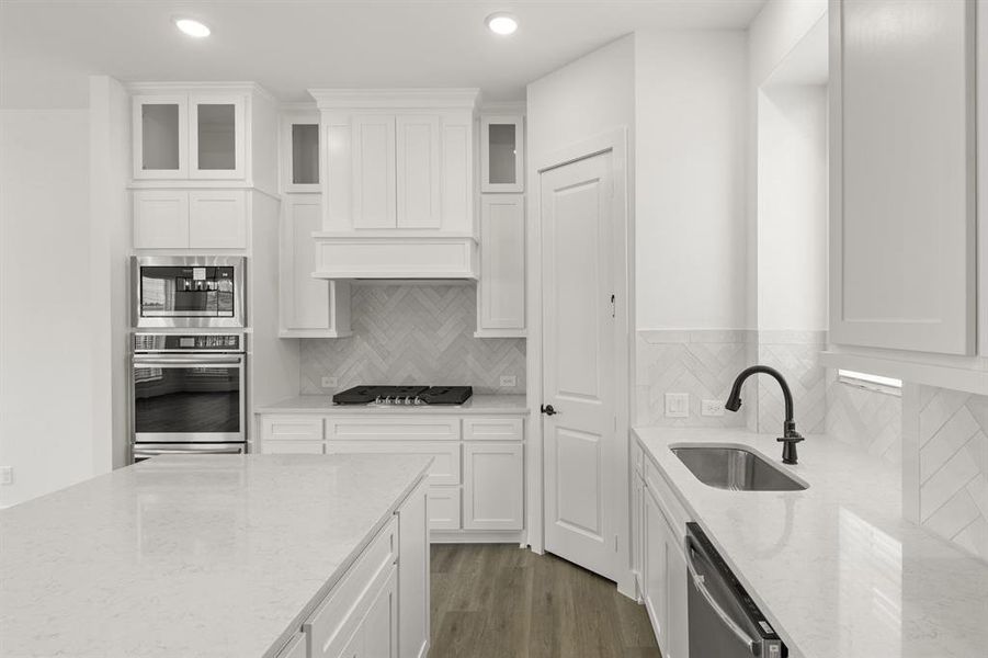 Furnished interior view inside a new home in The Villages of Hurricane Creek, Anna (Image 9).