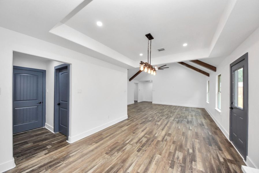Spacious, unfurnished interior of a new home in , Cleveland (Image 26). Spacious, unfurnished interior of a new home in , Cleveland (Image 26).