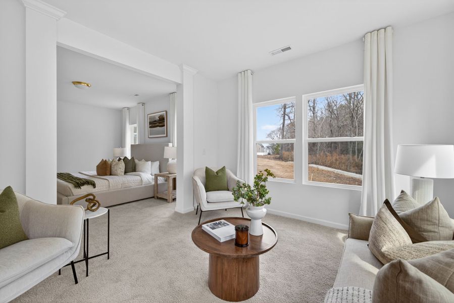 Furnished interior view inside a new home in Nathans Ridge, Lillington (Image 23).