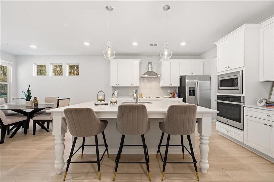 Furnished interior view inside a new home in Hamilton Lakes, Lawrenceville (Image 18). Furnished interior view inside a new home in Hamilton Lakes, Lawrenceville (Image 18).
