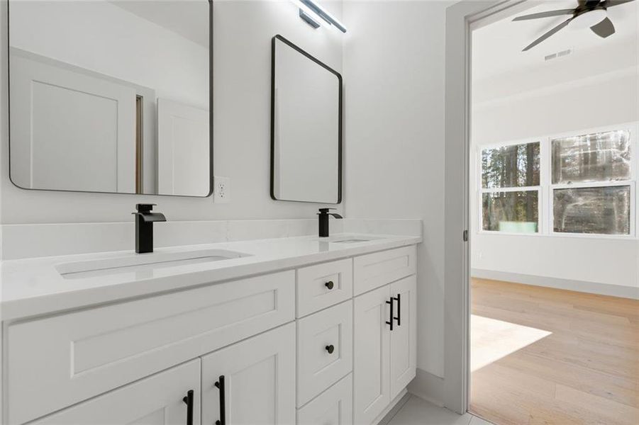 Furnished interior view inside a new home in , Sugar Hill (Image 10).