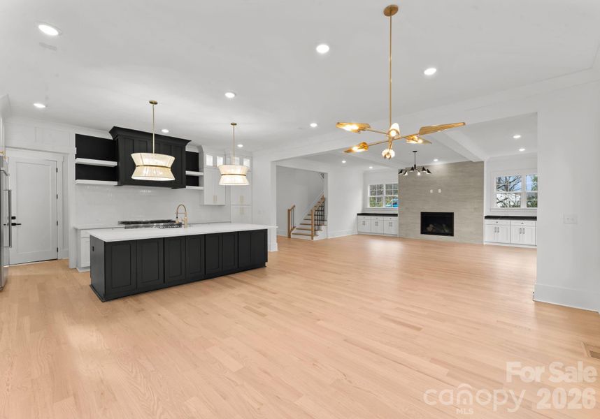 Furnished interior view inside a new home in , Charlotte (Image 18).