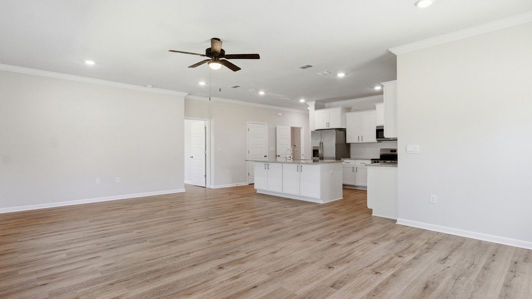 Spacious, unfurnished interior of a new home in Misting Springs, Crawfordville (Image 16).