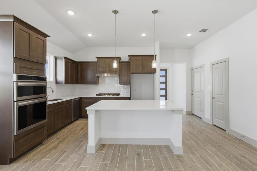 Furnished interior view inside a new home in Enclave at Cele, Pflugerville (Image 9).