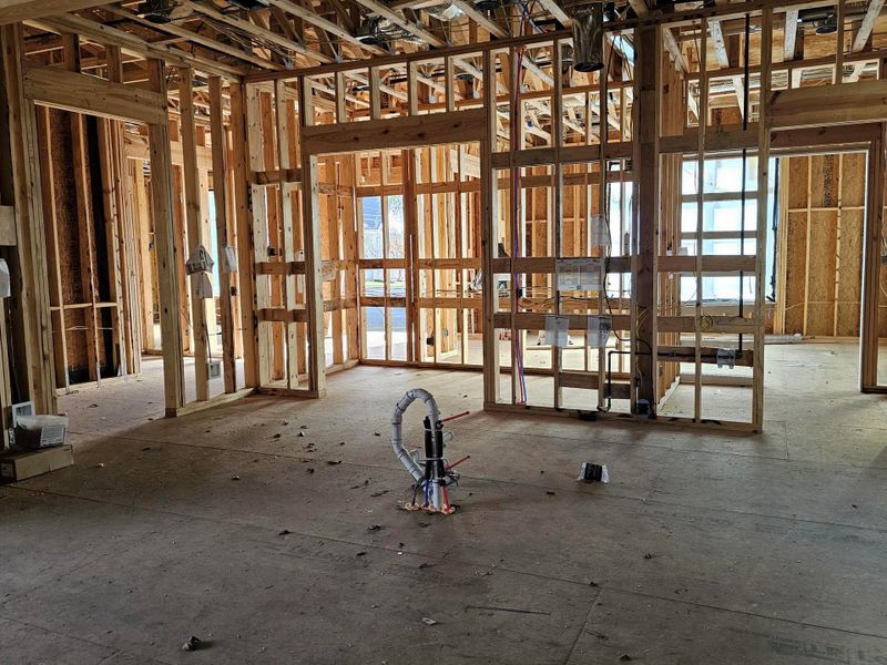 In-progress construction of a new home in , Houston, TX (Image 7).