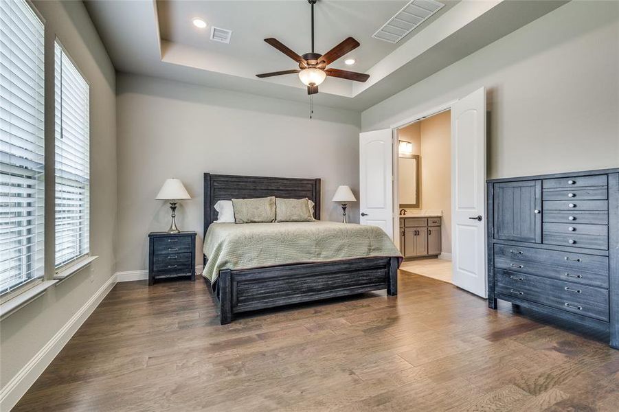 Furnished interior view inside a new home in , Flower Mound (Image 6).