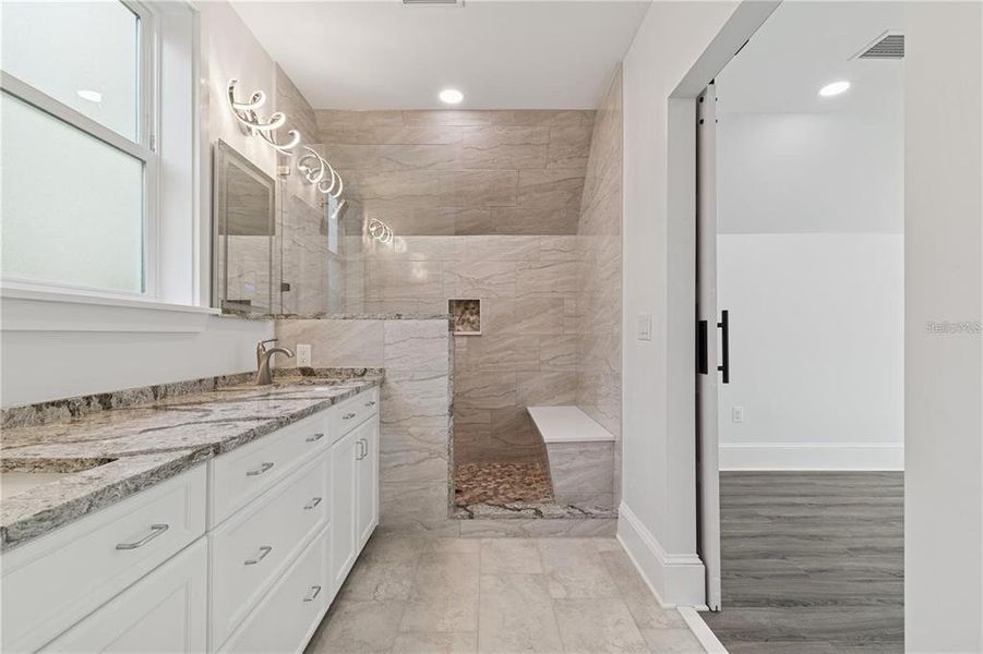 Furnished interior view inside a new home in , Palm Coast (Image 10). Furnished interior view inside a new home in , Palm Coast (Image 10).