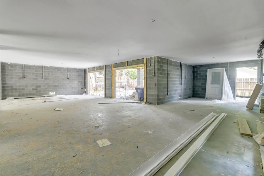 In-progress construction of a new home in , Isle Of Palms, SC (Image 65).
