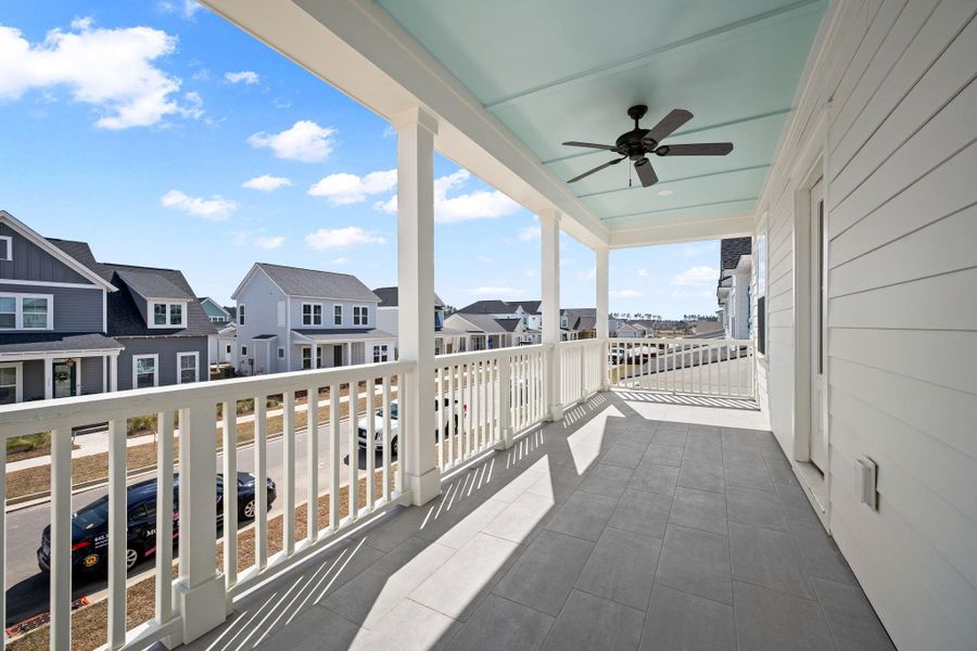 Exterior details and patio area of a home in , Summerville (Image 3).