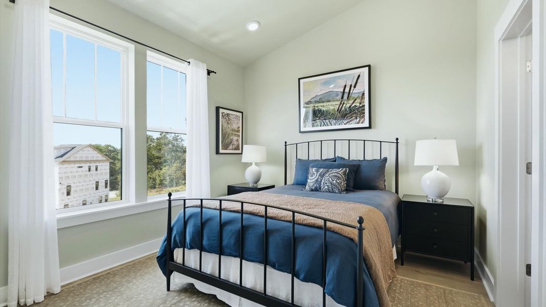 Furnished interior view inside a new home in Traynham Place, Greenville (Image 48).