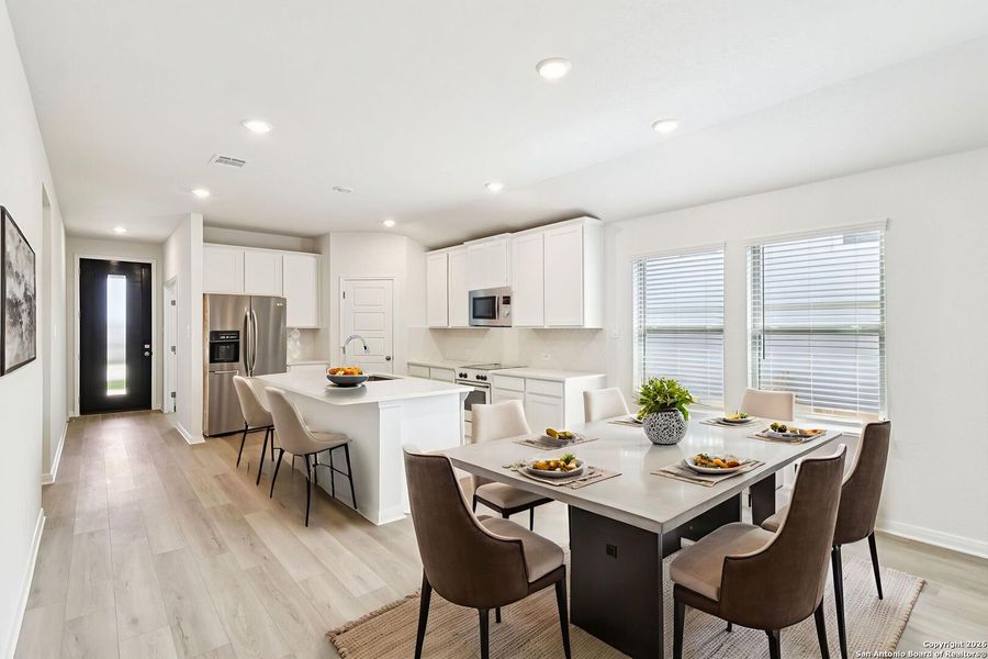 Furnished interior view inside a new home in Lark Canyon, New Braunfels (Image 10).