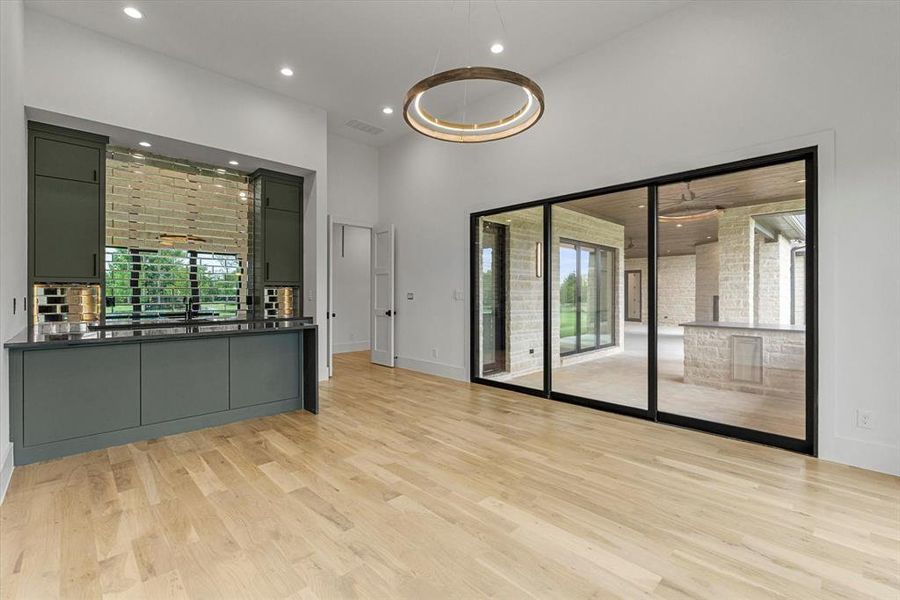 Furnished interior view inside a new home in , Heath (Image 12). Furnished interior view inside a new home in , Heath (Image 12).