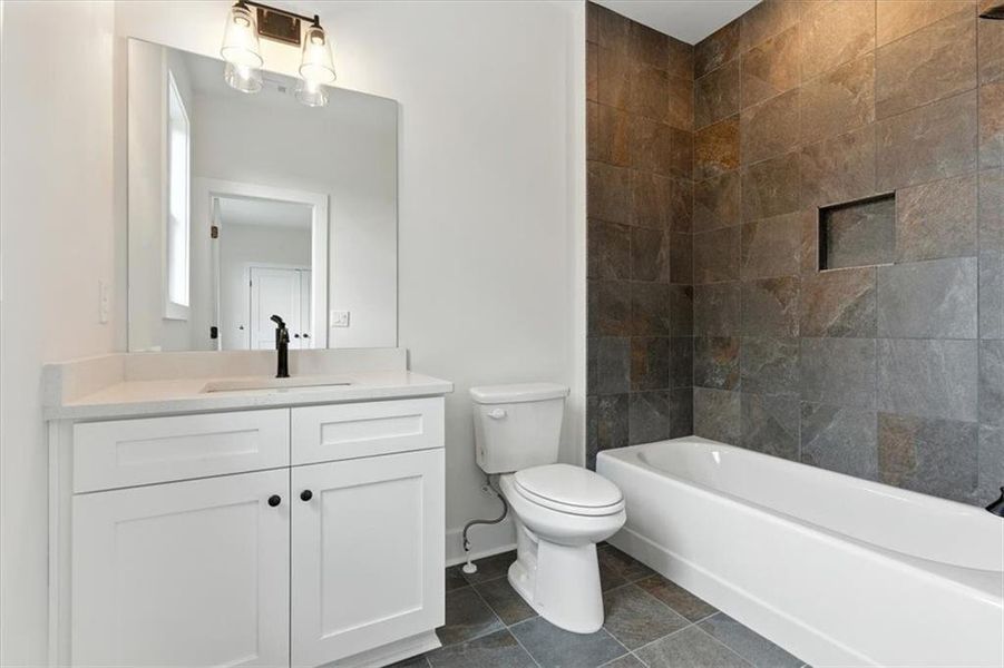 Furnished interior view inside a new home in , Rome (Image 18).