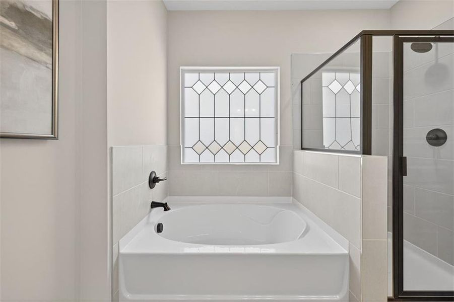 Furnished interior view inside a new home in Jones Ridge, Dallas (Image 15).