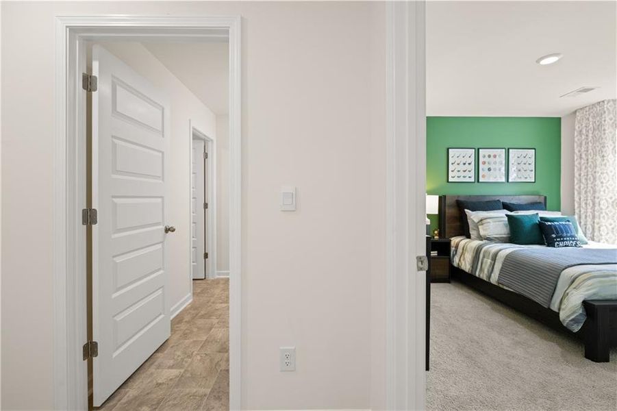 Furnished interior view inside a new home in Kingston Ranch at Lake Oconee, Buckhead (Image 59).