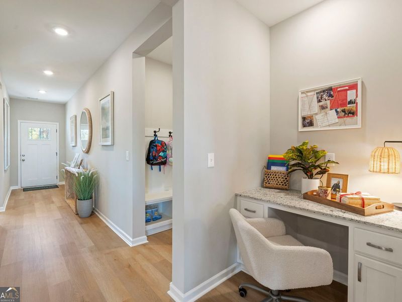 Furnished interior view inside a new home in Ivy Glen, Perry (Image 8). Furnished interior view inside a new home in Ivy Glen, Perry (Image 8).