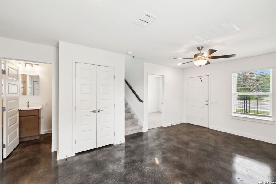 Spacious, unfurnished interior of a new home in , San Antonio (Image 12). Spacious, unfurnished interior of a new home in , San Antonio (Image 12).