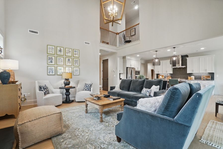 Representative furnished interior of a home built from the Paxton by Niblock Homes in Saddlehorn, Troutman (Image 5). Representative furnished interior of a home built from the Paxton by Niblock Homes in Saddlehorn, Troutman (Image 5).