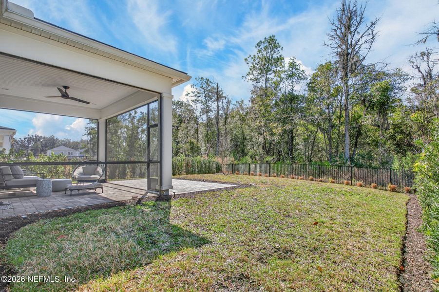 Exterior details and patio area of a home in , St. Johns (Image 35).