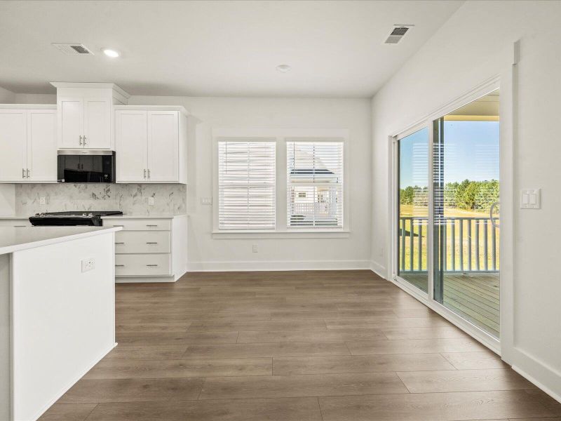 Spacious, unfurnished interior of a new home in The Coves at Lakes of Cane Bay, Summerville (Image 18). Spacious, unfurnished interior of a new home in The Coves at Lakes of Cane Bay, Summerville (Image 18).