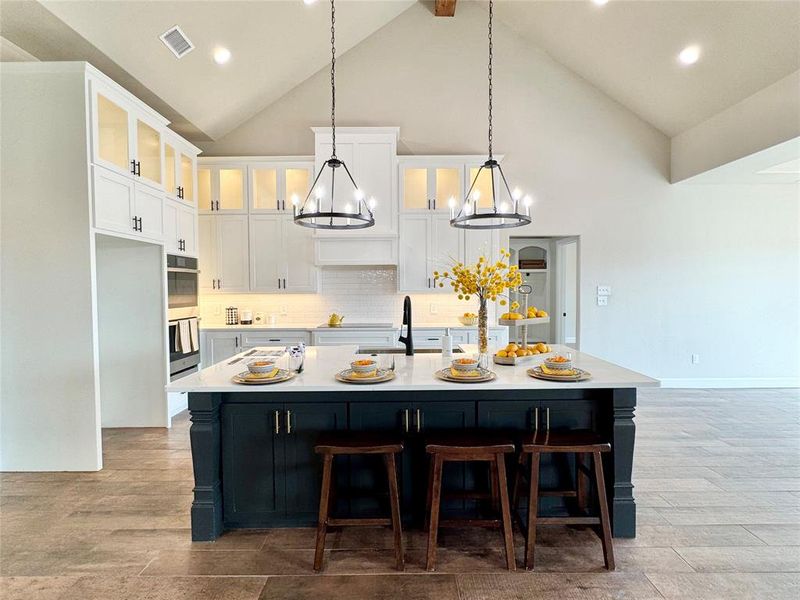 Furnished interior view inside a new home in , Abilene (Image 11).