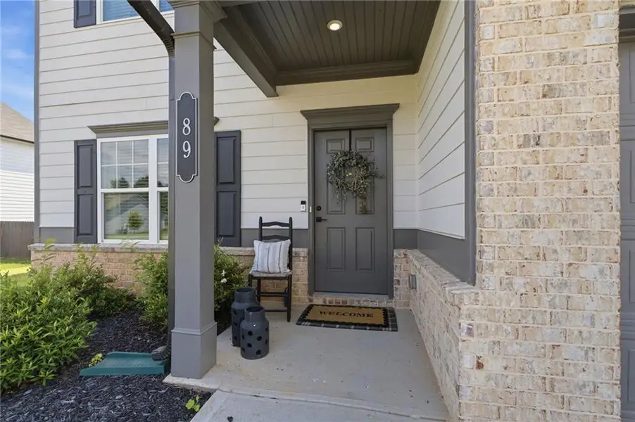 Exterior details and patio area of a home in , Douglasville (Image 24).