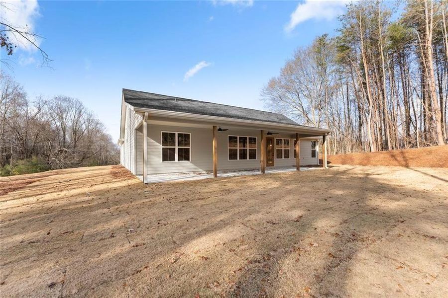 Exterior details and patio area of a home in , Cleveland (Image 3). Exterior details and patio area of a home in , Cleveland (Image 3).