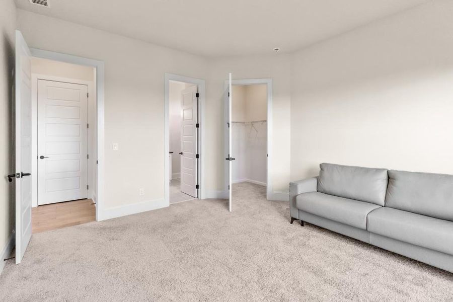 Furnished interior view inside a new home in , Flowery Branch (Image 10).