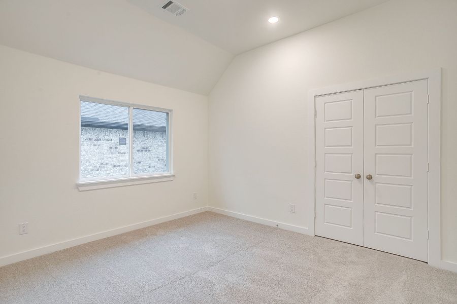 Representative unfurnished interior of a home built from the Edgewood by Graham Hart Home Builder in Bear Ridge, Burleson (Image 19). Representative unfurnished interior of a home built from the Edgewood by Graham Hart Home Builder in Bear Ridge, Burleson (Image 19).