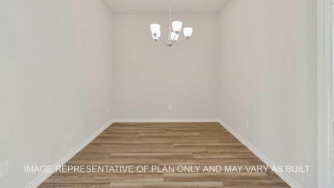 Spacious, unfurnished interior of a new home in Southern Pointe, College Station (Image 12).