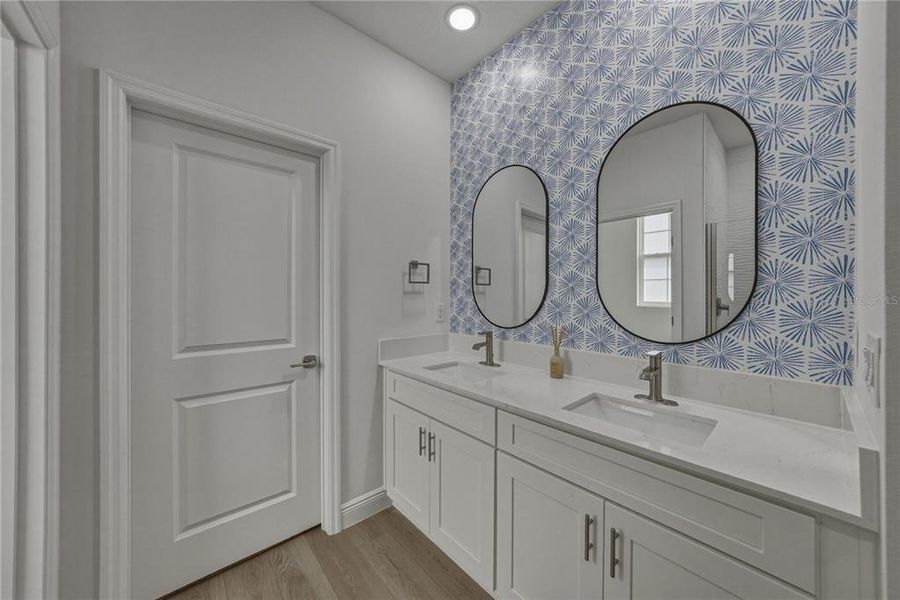 Furnished interior view inside a new home in , San Antonio (Image 9).