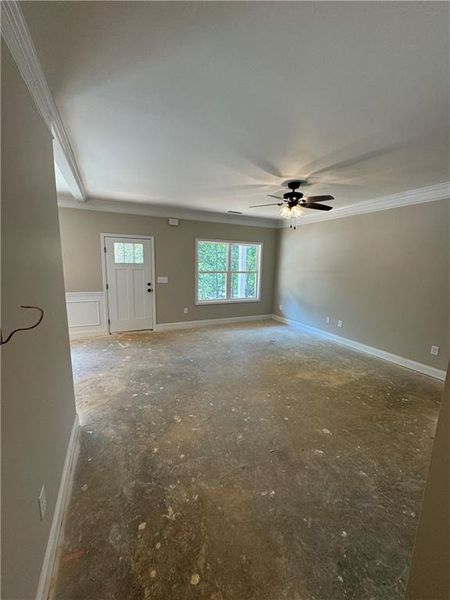 Spacious, unfurnished interior of a new home in , Franklin Springs (Image 9).