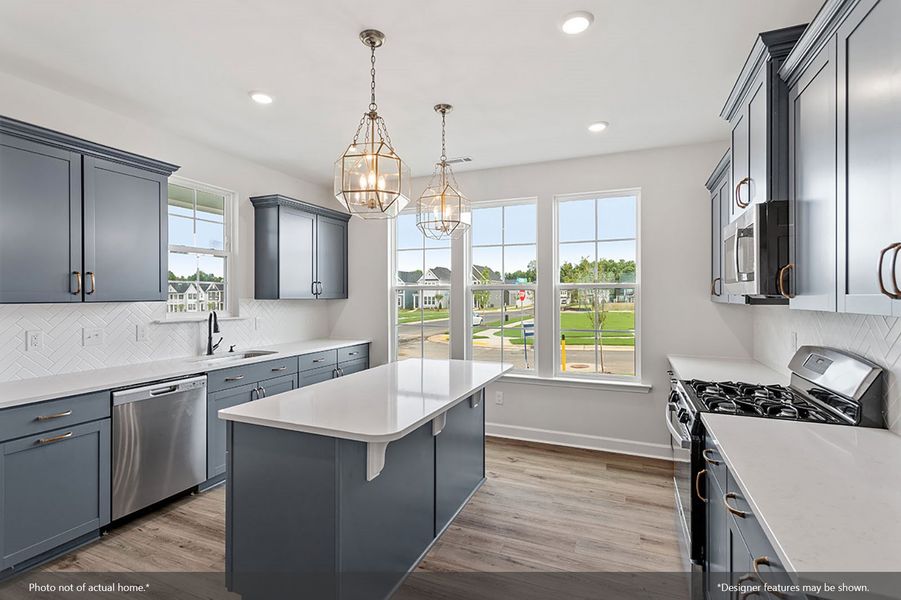 Furnished interior view inside a new home in Renaissance at White Oak, Garner (Image 5). Furnished interior view inside a new home in Renaissance at White Oak, Garner (Image 5).