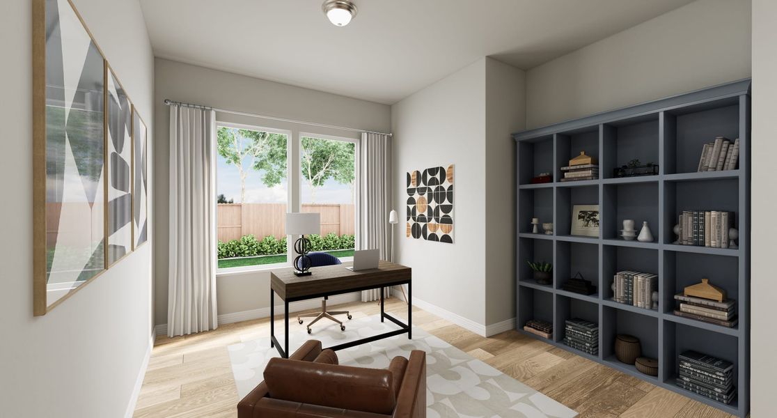 Representative furnished interior of a home built from the Falcon by Tri Pointe Homes in Oakhill Reserve, Tomball (Image 4). Representative furnished interior of a home built from the Falcon by Tri Pointe Homes in Oakhill Reserve, Tomball (Image 4).