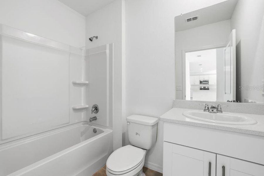 Furnished interior view inside a new home in Palm Wind, Hudson (Image 12).