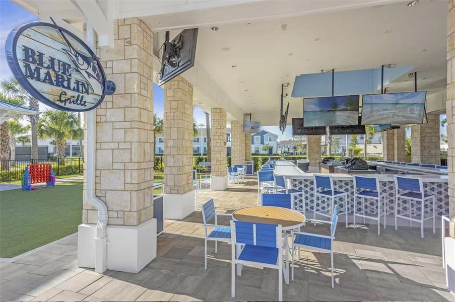 Furnished interior view inside a new home in , Davenport (Image 29).