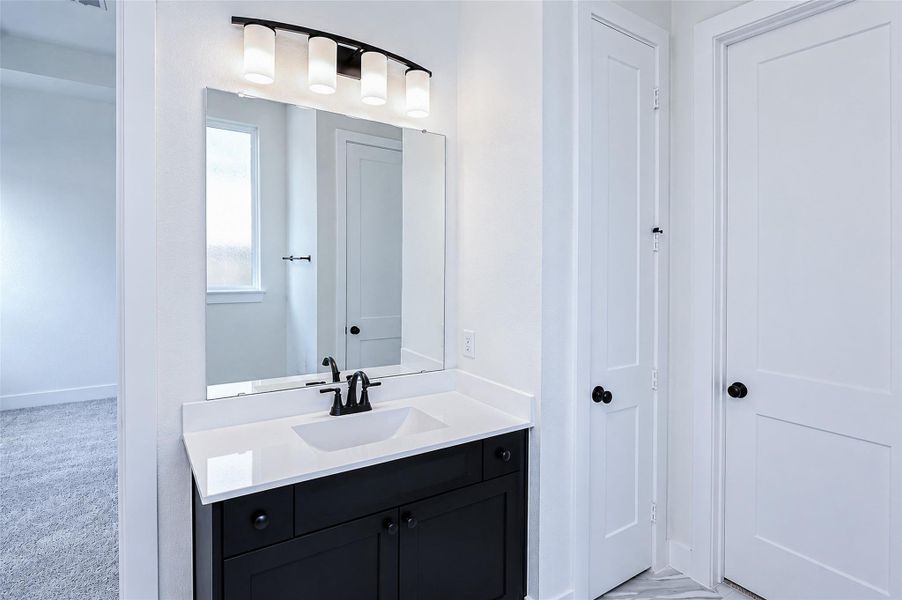 Furnished interior view inside a new home in , Katy (Image 16).