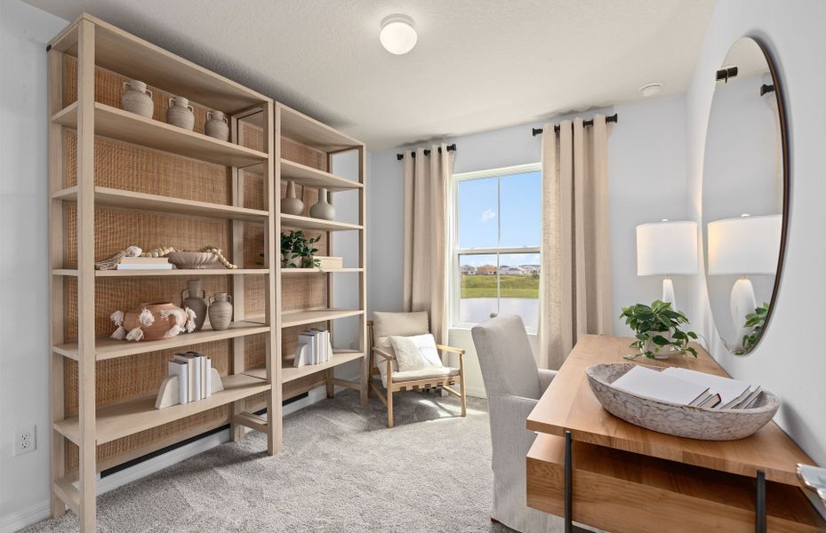 Representative furnished interior of a home built from the Mangrove by Pulte Homes in Coral Edge, Margate (Image 12).