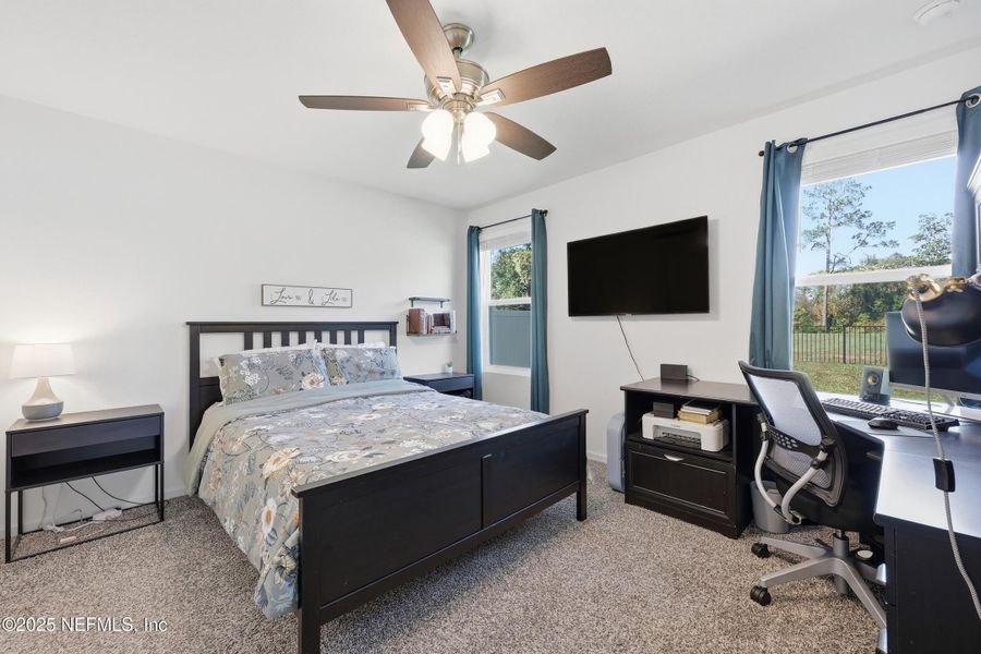 Furnished interior view inside a new home in Willow Springs, Green Cove Springs (Image 15).