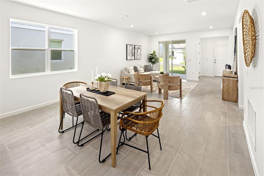 Furnished interior view inside a new home in Rainwood, Groveland (Image 5). Furnished interior view inside a new home in Rainwood, Groveland (Image 5).